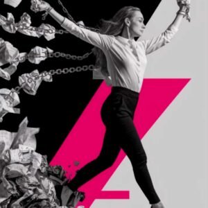 Mujer tirando cadenas